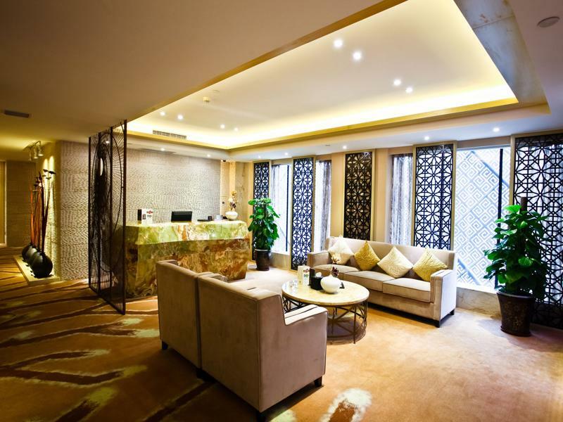 Celebrity Upper Class Hotel Chengdu Bagian luar foto